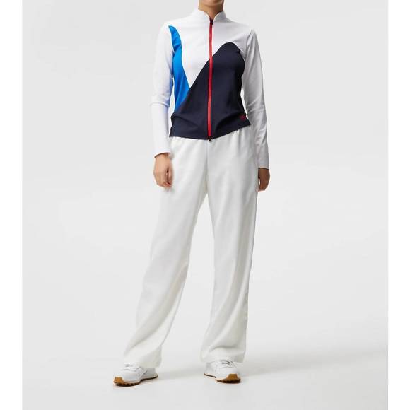 NEW J.LINDEBERG swirl full zip mid layer in jl navy - Picture 4 of 5